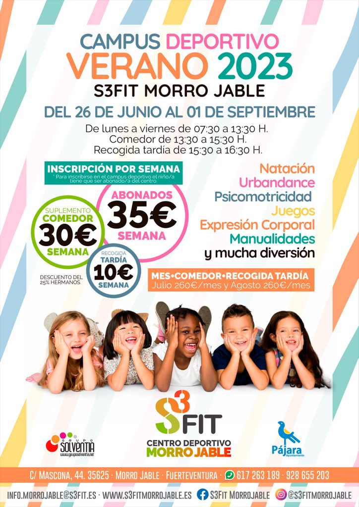 Campus de Verano en Morro Jable - Fuerteventura